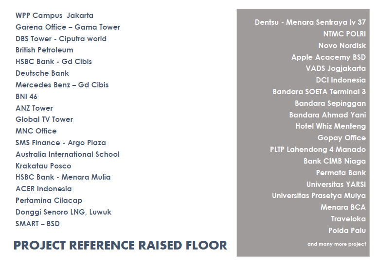 c3 project reference raised floor